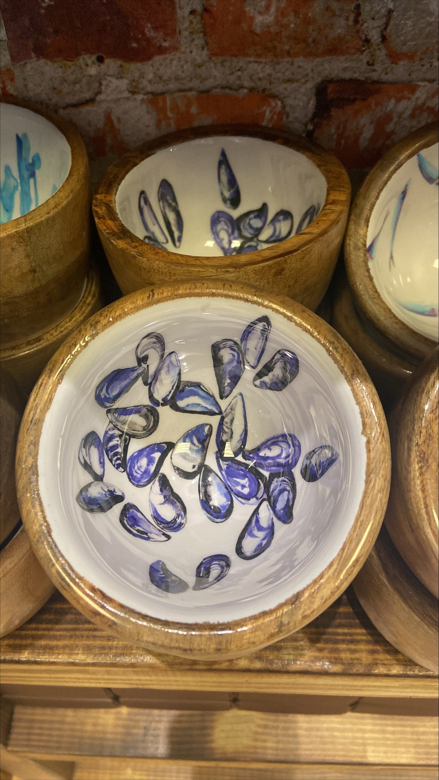 Shoeless Joe - Decorative Mussel Bowl