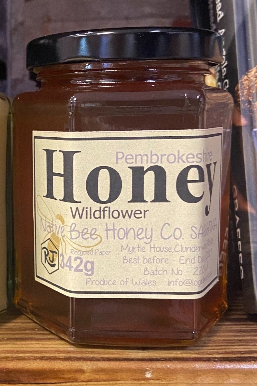 Pembrokeshire Wildflower Honey - Clear
