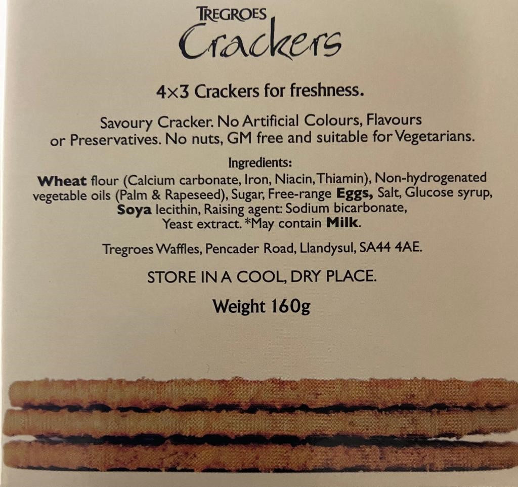 Tregroes Crackers - Savoury