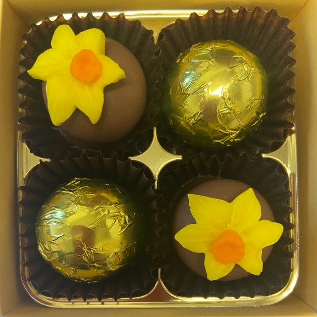 Milk Chocolate and Vanilla Truffles - Limited Edition