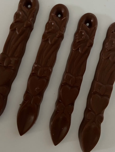 Chocolate Love Spoons