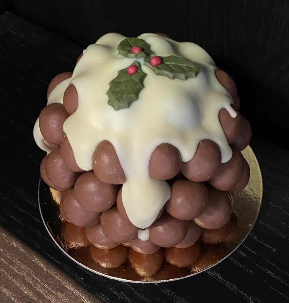 Chocolate Christmas Pudding!